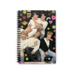 Bts Spiral Notebook - Namjoon, Jimin, Seokjin, Teahyung, Yoong, Jungkook, Hoseok, Army Notebook
