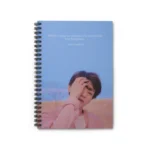Jeon Jung-kook, BTS, Spiral Notebook, Journal, Jungkook, Kookie, Quote, BTS Fan, Writing Book, Jk Bias