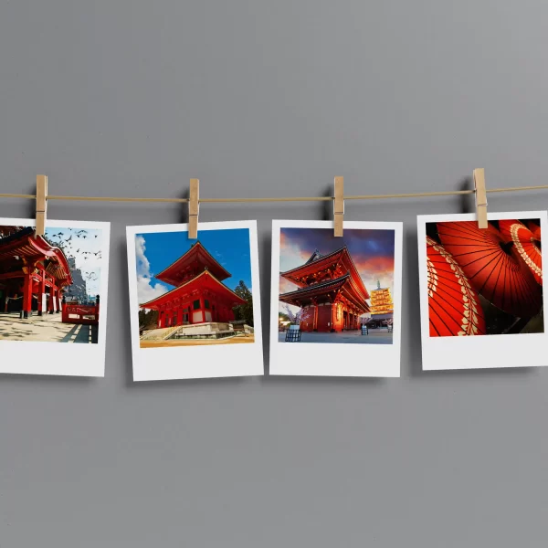 Japanese Aesthetics Polaroids Pack of 12