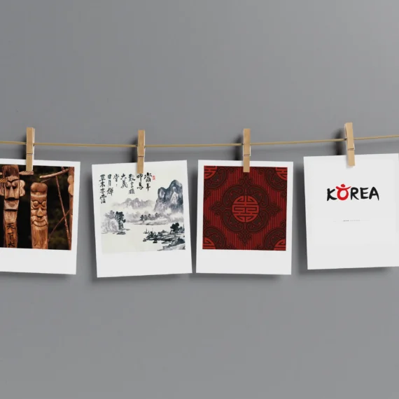 Korean Aesthetics Polaroids Pack of 12