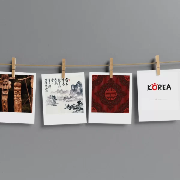 Korean Aesthetics Prints Pack of 12