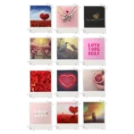 Love Polaroids Pack of 12