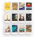 Retro Aesthetics Polaroids Set of 12