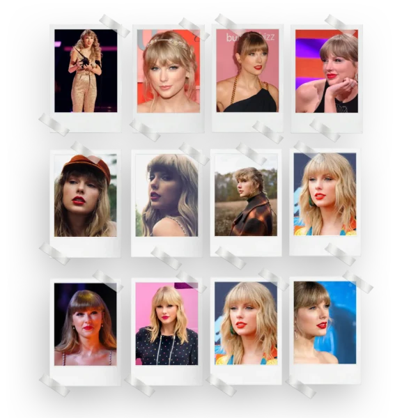 Taylor Swift Polaroids Pack of 12