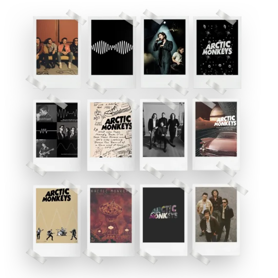 Arctic Monkeys Polaroids Pack of 12