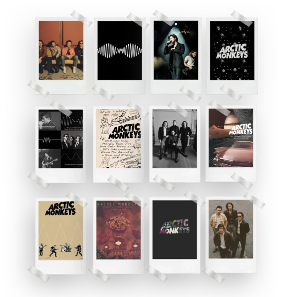 Arctic Monkeys Polaroids Pack of 12