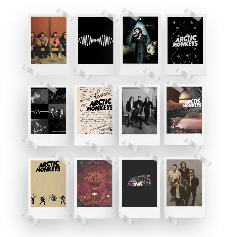 Arctic Monkeys Polaroids Pack of 12