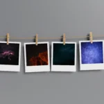 Dark Night Polaroids Set of 10