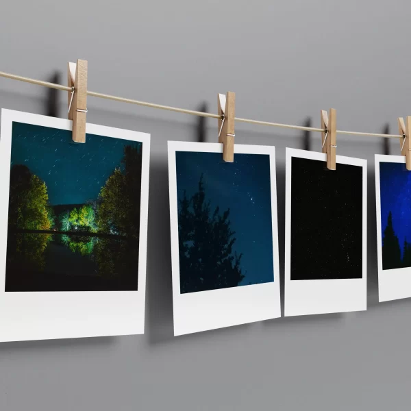 Dark Night Polaroids Set of 10