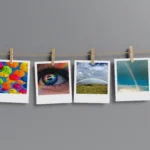 Rainbow Aesthetic Polaroids Set of 15