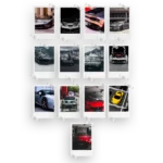 Supercars Polaroids Set of 13