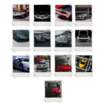 Supercars Polaroids Set of 13