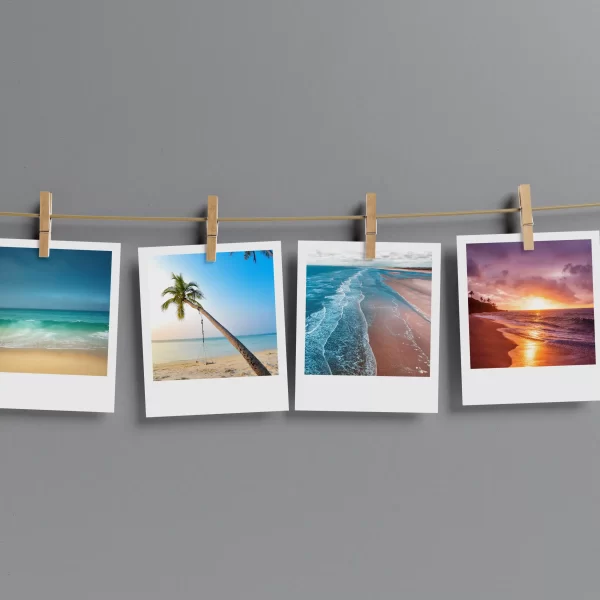 Beach Polaroids Set of 12