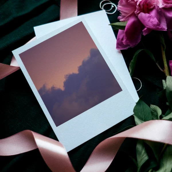 Lilac Skies Polaroids Set of 12