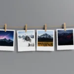 Mountains Polaroids Set of 12