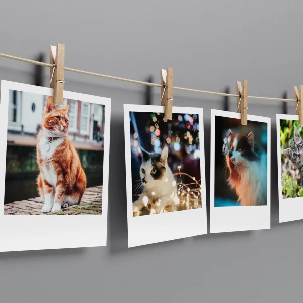 Cats Polaroids Set of 12