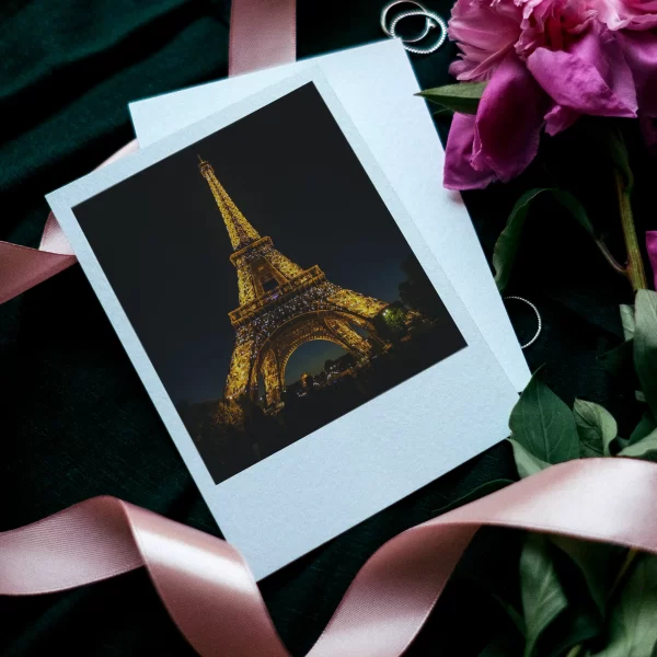 Eiffel Tower Prints Set of 12