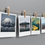 Mt Fuji Polaroids Set of 12