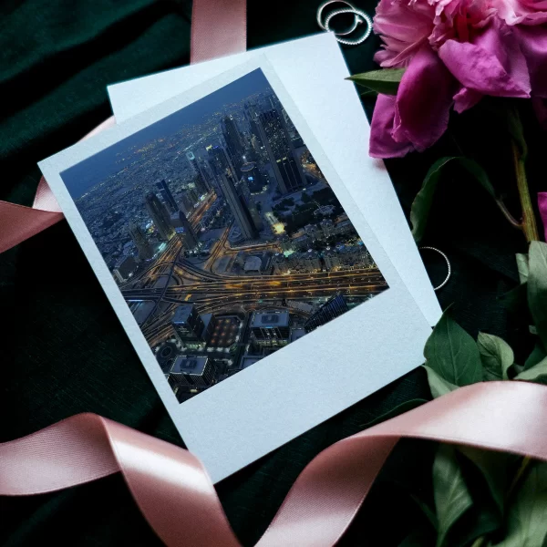 Dubai Skyline Polaroids Set of 10