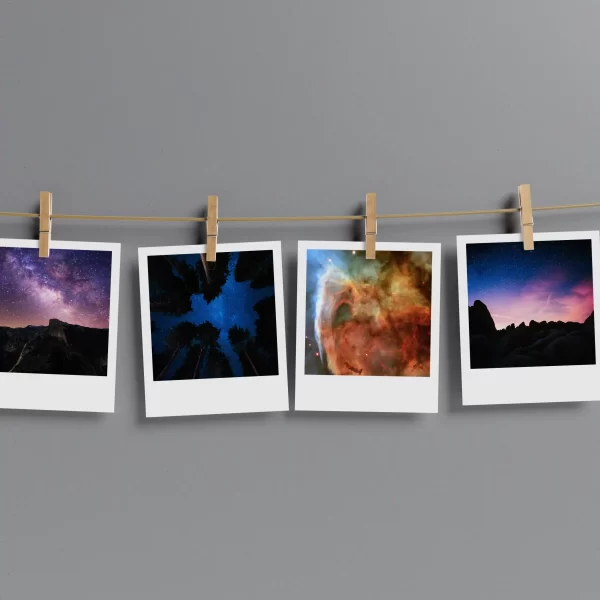 Galaxy Polaroids Set of 13