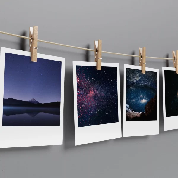 Galaxy Polaroids Set of 13