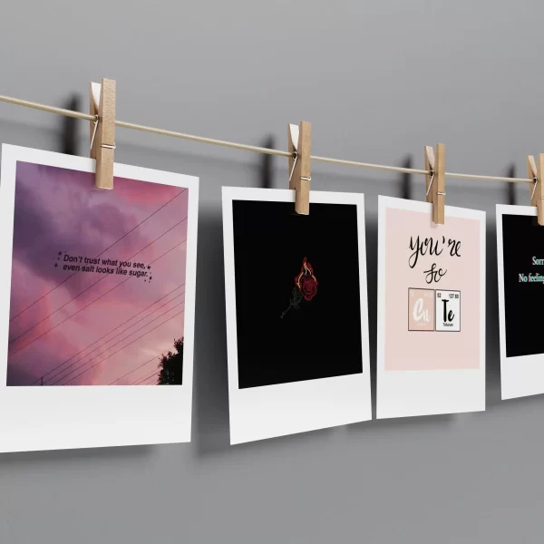 Aesthetic Quotes Prints Set of 12