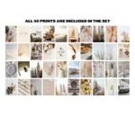 Beige Aesthetics 40 Pieces Wall Collage Kit for Room Decor