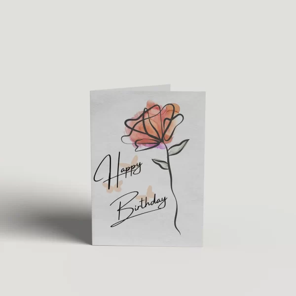 Happy Birthday Greeting Card