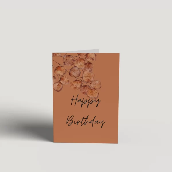 Happy Birthday Greeting Card