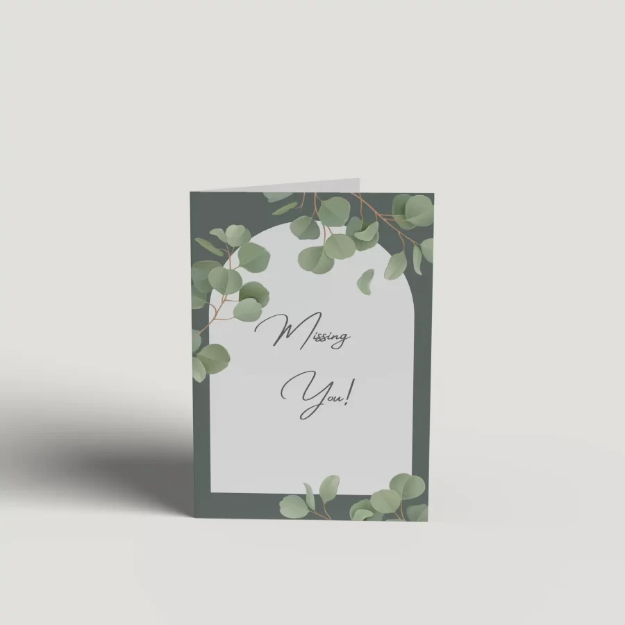 Missing you Greeting Card