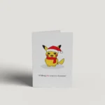 Wishing chu a Merry Christmas Greeting Card