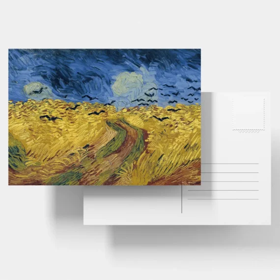 Postcards - Vincent Van Gogh Wheatfield with Crows - Set of 9