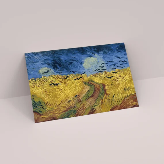 Postcards - Vincent Van Gogh Wheatfield with Crows - Set of 9