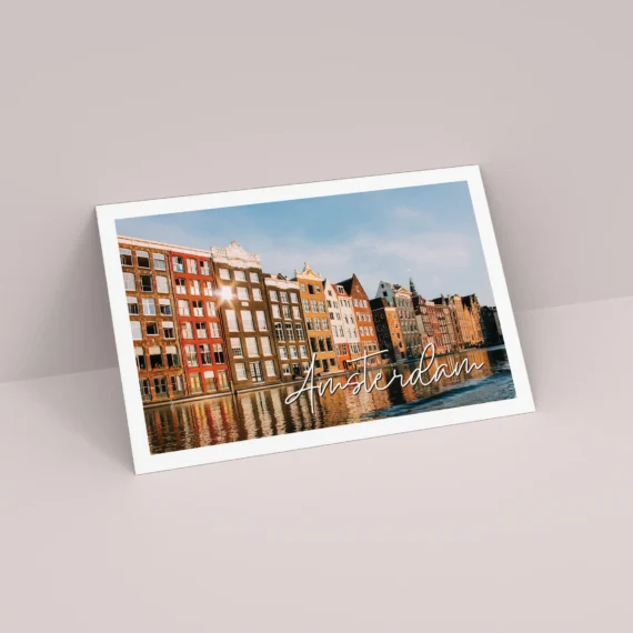 Amsterdam Postcard - Set of 9