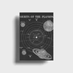 Solar System Astronomical Design Postcard - Set of 9