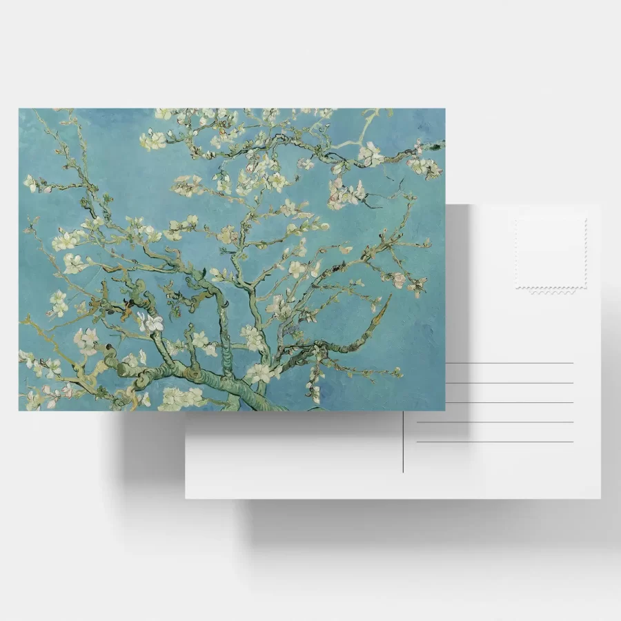 Postcards -  Almond Blossoms Painting Postcard - Set of 9