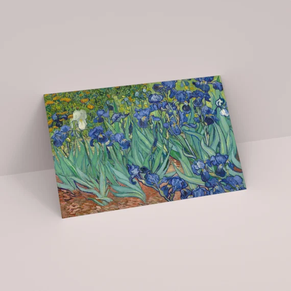 Irises Painting Postcard - Set of 9