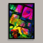 Psychedelic Trippy Aesthetic Wall Poster