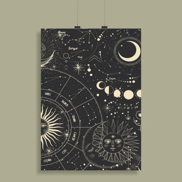 Astronomy Aesthetic Wall Poster