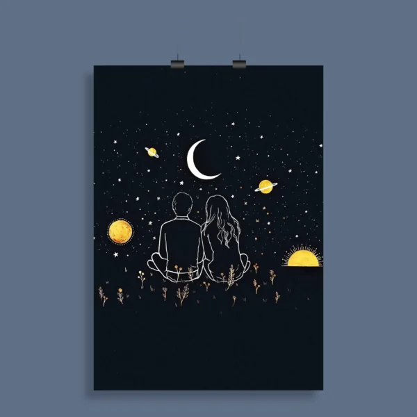 Astronomy Aesthetic Wall Poster