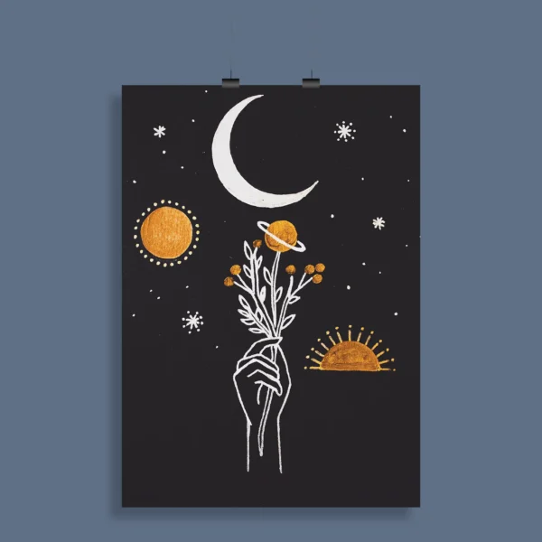 Astronomy Aesthetic Wall Poster