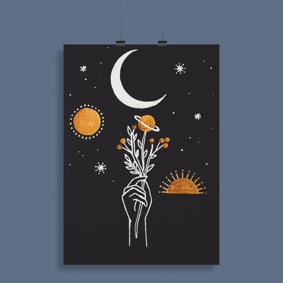 Astronomy Aesthetic Wall Poster