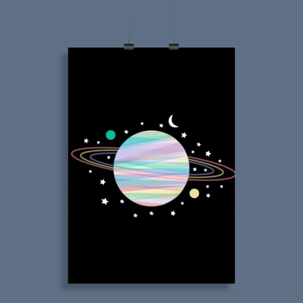 Astronomy Aesthetic Wall Poster