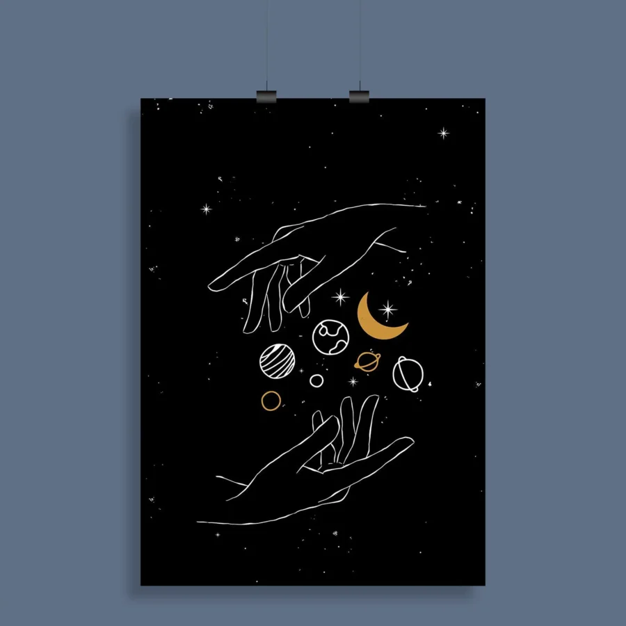 Astronomy Aesthetic Wall Poster