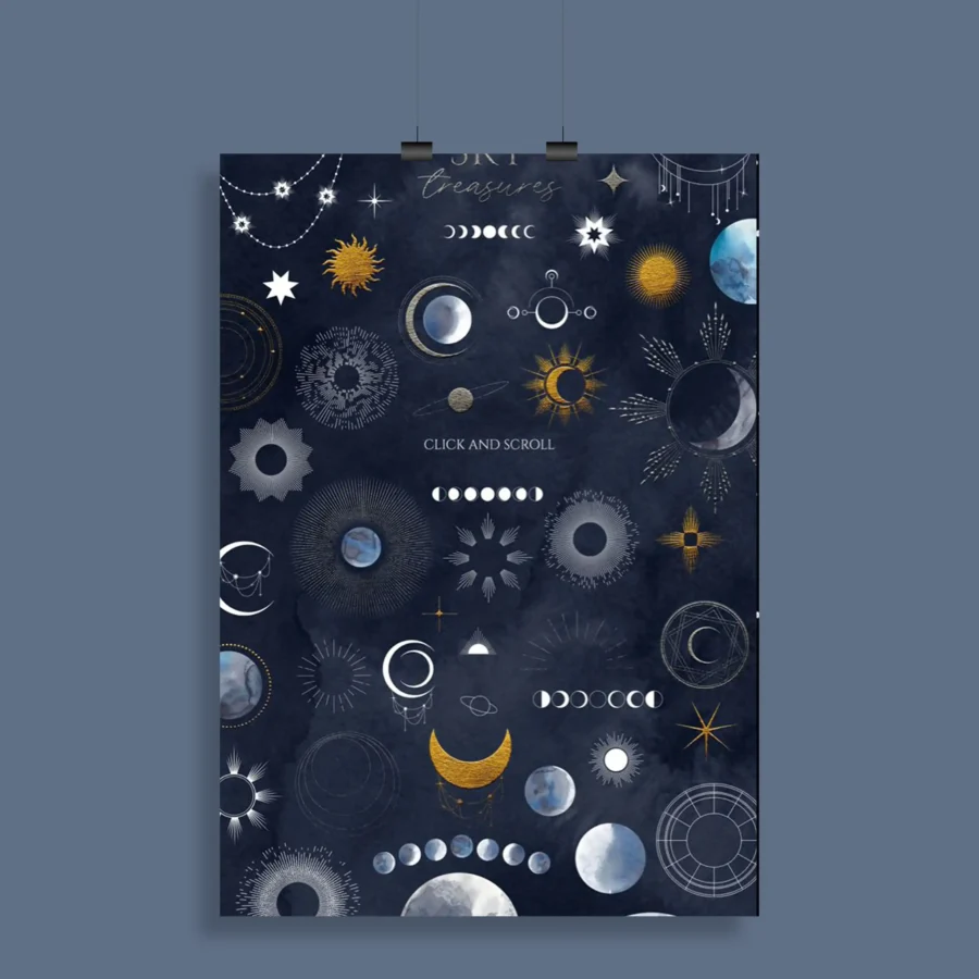 Astronomy Aesthetic Wall Poster