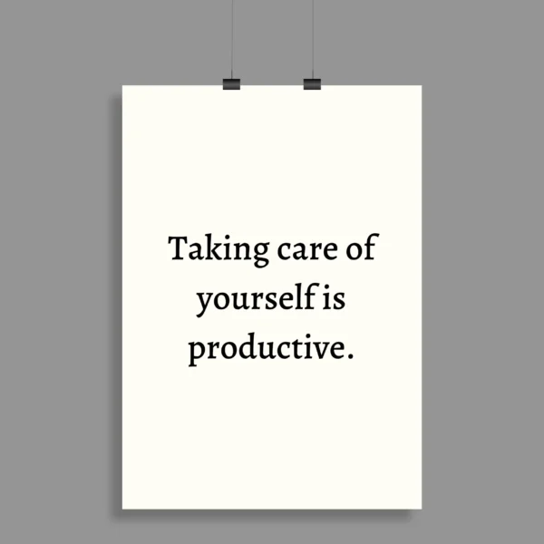 Motivational Quote Wall Poster