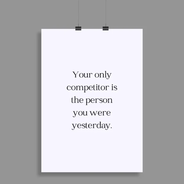 Motivational Quote Wall Poster