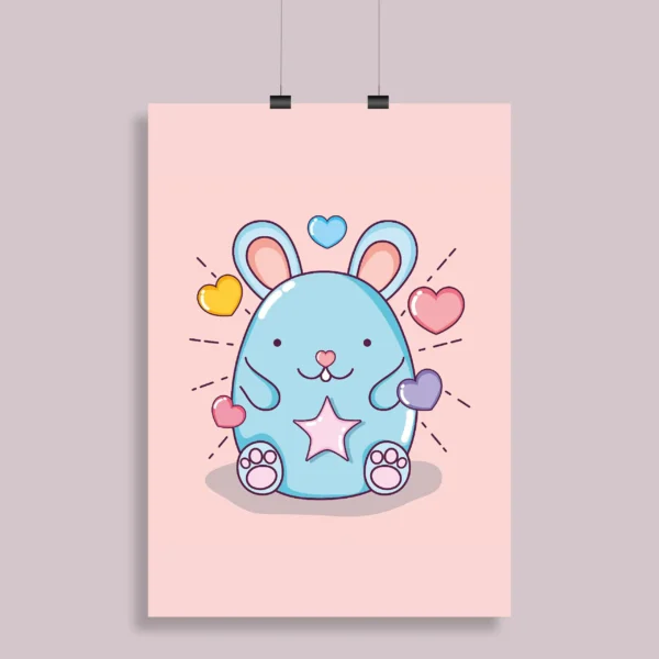 Kawaii Aesthetics Wall Poster