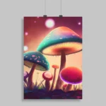 Psychedelic Trippy Aesthetic Wall Poster