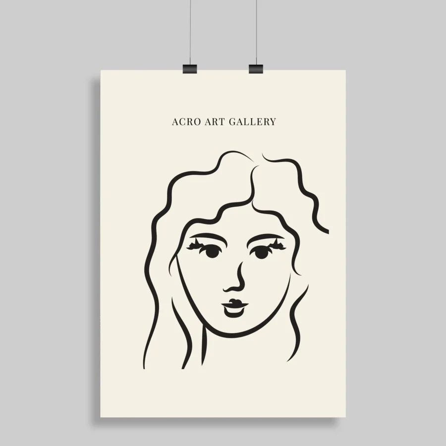 Contemporary Art Wall Poster